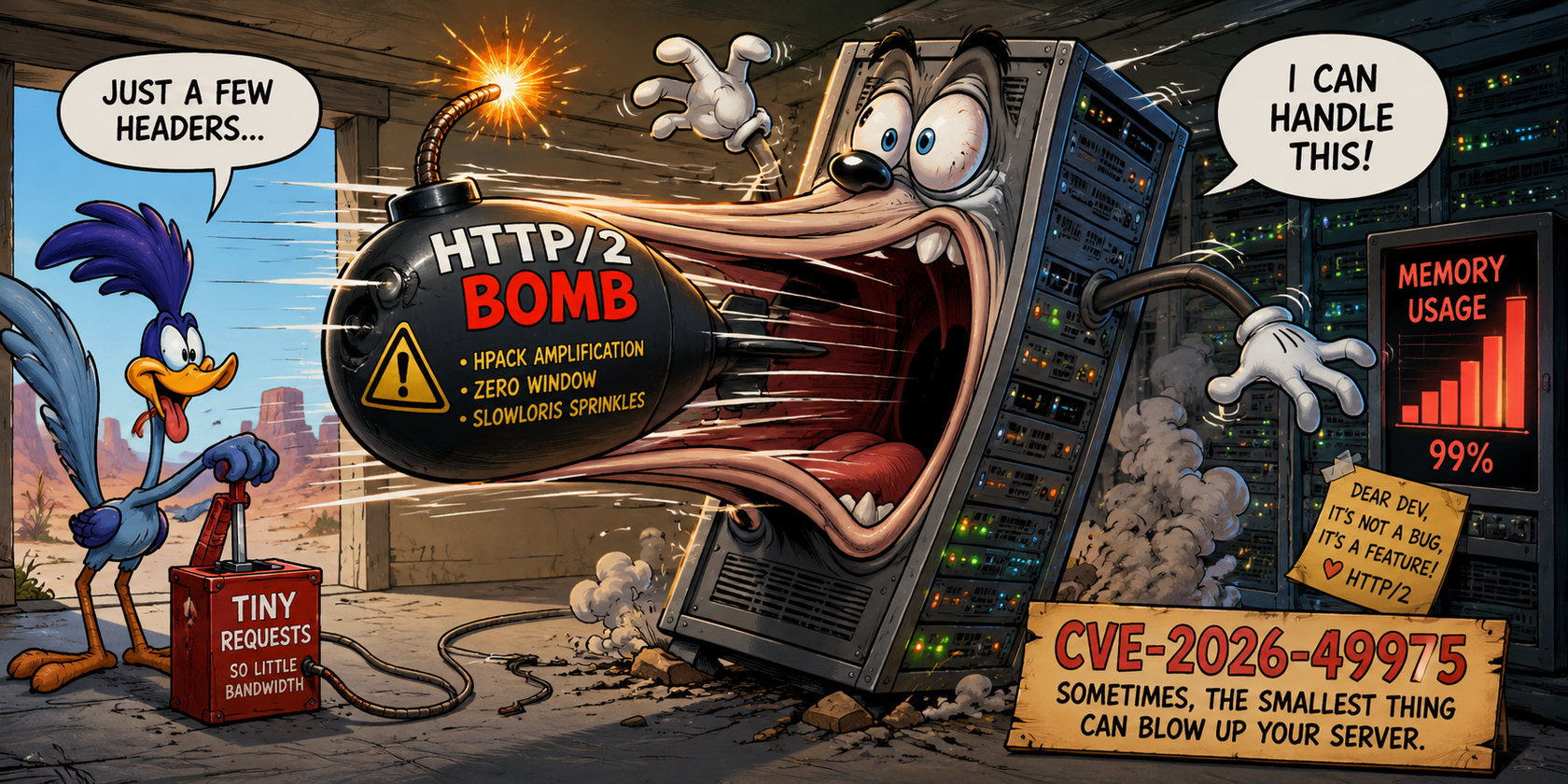 Another HTTP/2 bomb disclosed