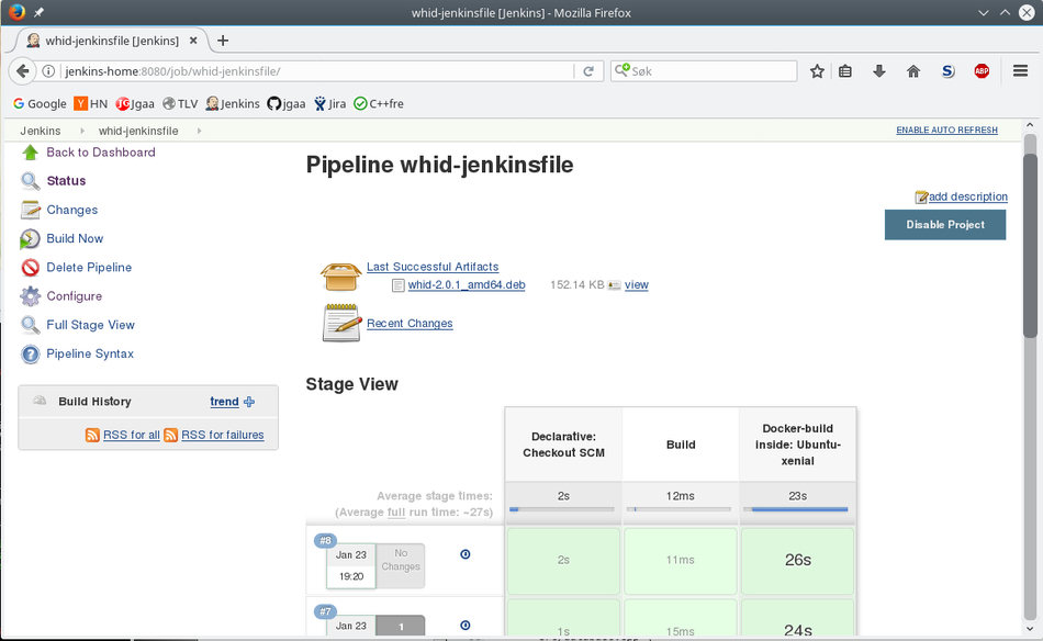 X-platform build of a QT Application using a Jenkins pipeline